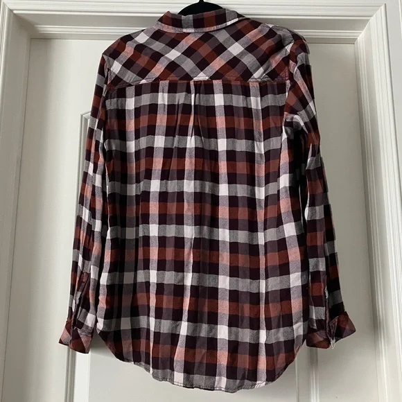 Multicolor Plaid Button Down Shirt - Picture 2 of 5